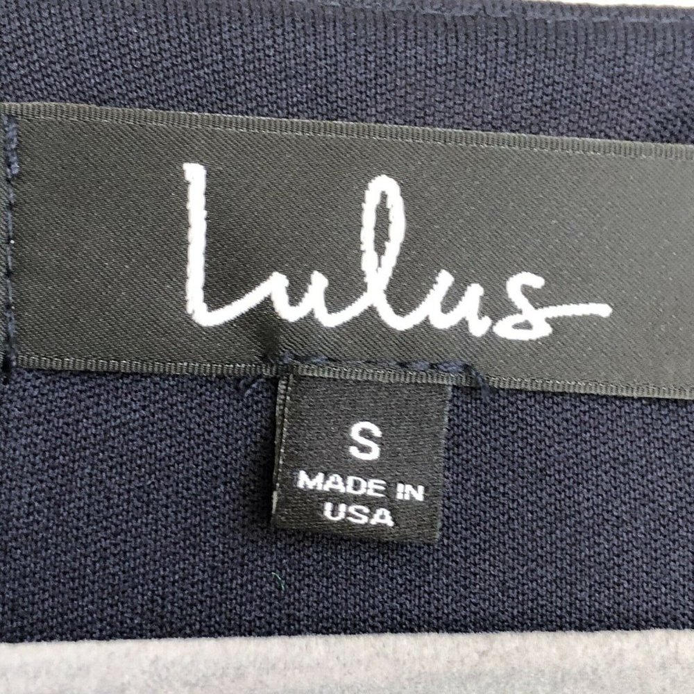 Lulus Shifting Dears Navy Blue Floral Print Dress - Picture 5 of 12